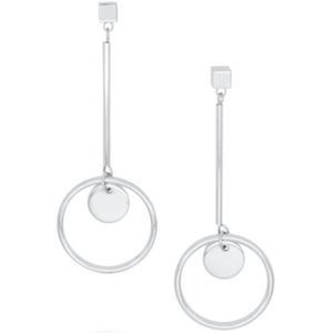 Uncommon James Hypnotize Earrings Silver